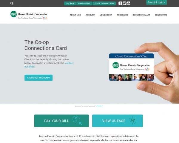 Macon Electric Cooperative Website