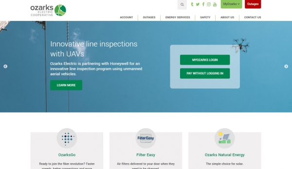 Ozarks Electric Cooperative Website